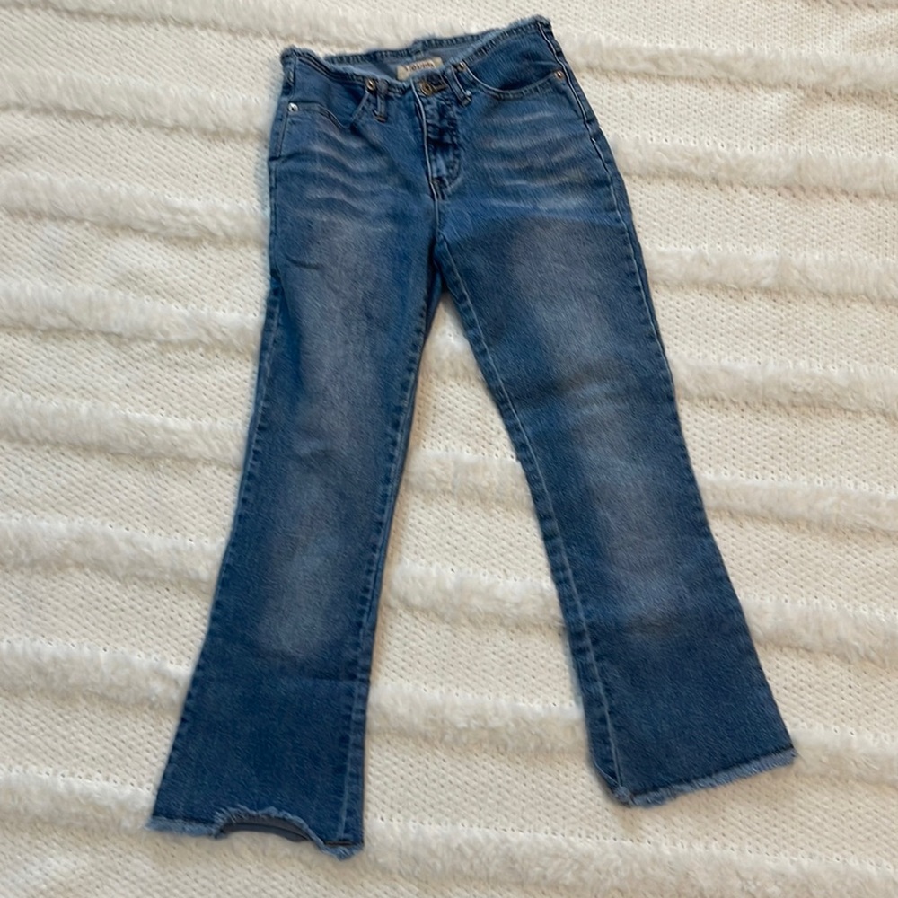 Liquid X fringe jeans vintage 1990s women’s juniors size 1